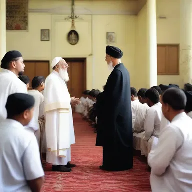 The religious leader had to rationalise the beliefs of the faith by removing any conflicting or unnecessary teachings.