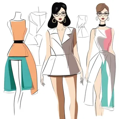 Fashion designers sometimes rationalize their design choices by considering current trends and consumer preferences.