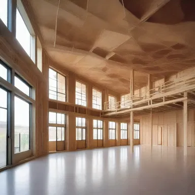 Architects frequently rationalize the use of space by carefully planning the layout and functionality of a building.