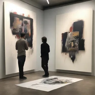 The artist was able to rationalise his creative process and make deliberate decisions in his artwork.