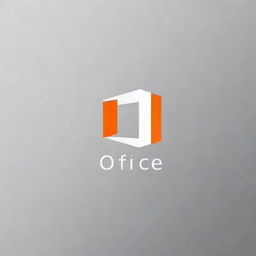 Design a sleek and modern logo for Microsoft Office, as well as a matching thumbnail image.