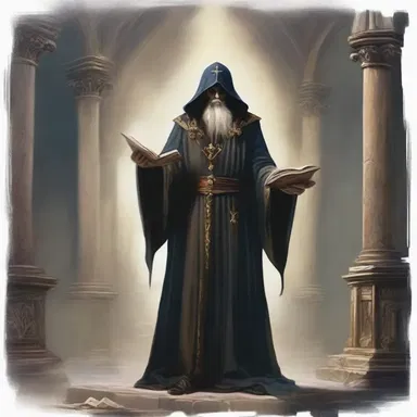 In the magical world of the novel, the sorcerer rationalised his unethical practices by arguing that they were necessary for the greater good of protecting the kingdom.