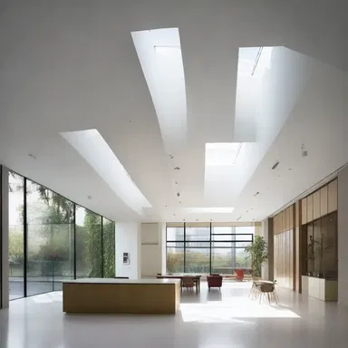 The architect rationalised the layout of the building to maximize natural light and energy efficiency.