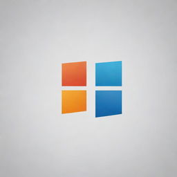 Design a sleek and modern logo for Microsoft Office, as well as a matching thumbnail image.