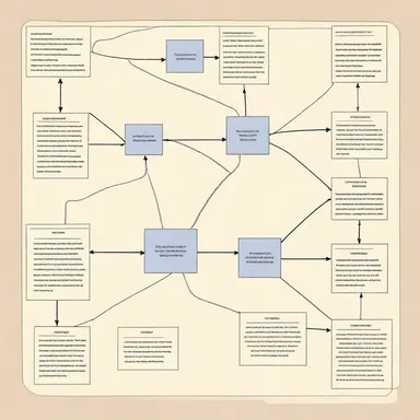 In the novel, the flow diagram helped the readers understand the complex plot.