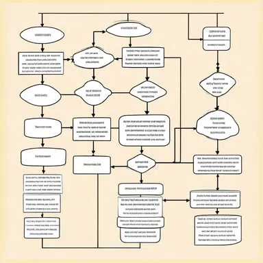 In the novel, the flow diagram helped the readers understand the complex plot.
