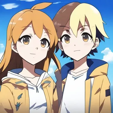 The main character in the anime series is known for their optimism, always believing in the power of friendship and never giving up, even in the face of adversity.