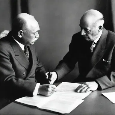 The relationship between the two neighboring countries began to get along after signing the peace treaty.