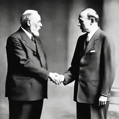 The relationship between the two neighboring countries began to get along after signing the peace treaty.