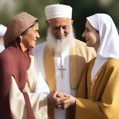 In religious communities, it is important for people to get along and show love and respect towards one another.