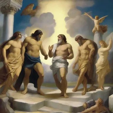 According to Greek mythology, the gods occasionally disagreed and found it difficult to get along with each other.