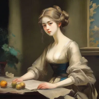 Although old masters are known for their European art, they can still inspire anime artists with their timeless techniques.