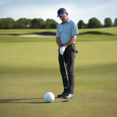 Legend has it that the first golf tee was created by the god of golf, who used his divine powers to fashion a peg to hold the precious golf ball off the ground.