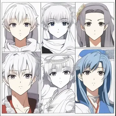 The artist's painstakingness in capturing the intricate details of each character in the anime series was evident in every frame.
