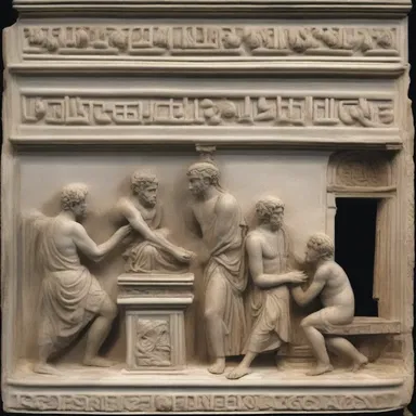 In the ancient Roman civilization, scribes utilized techniques to justify the spaces between words in their writing.