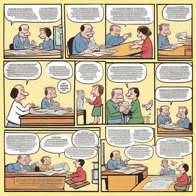 The comic strip artist employed creative ways to justify the spaces between words, enhancing the overall visual appeal of the comic panel.