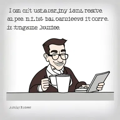 I can't justify spending money on expensive coffee when I can make a joke of it and drink the free office coffee.