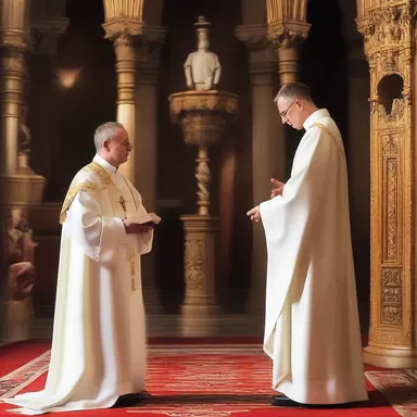 The priest tried to justify the importance of forgiveness in his sermon.