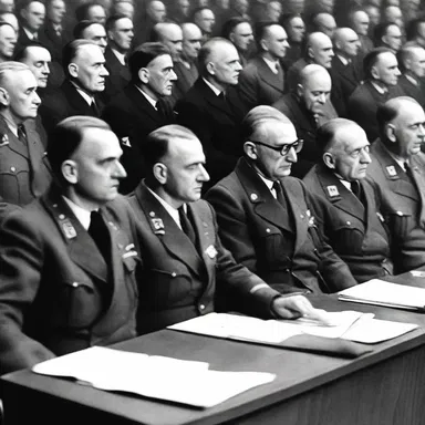 During the Nuremberg Trials after World War II, many high-ranking Nazi officials were not justified for their actions and were held accountable for their crimes against humanity.