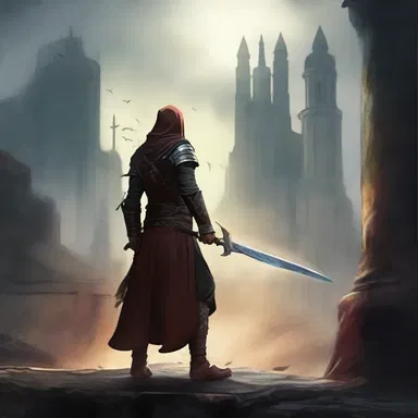 In the fantasy novel, the protagonist seeks to justify their quest to defeat the evil sorcerer by fulfilling an ancient prophecy and saving their homeland from destruction.