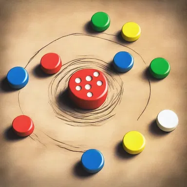 In ancient Greek mythology, it is believed that tiddlywinks was played by the gods on Mount Olympus during their leisure time.