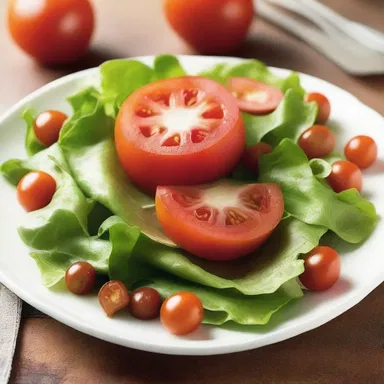 Why did the tomato squinch down? Because it saw the salad dressing!