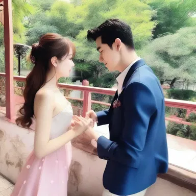 He tried to befool her with sweet words and romantic gestures.