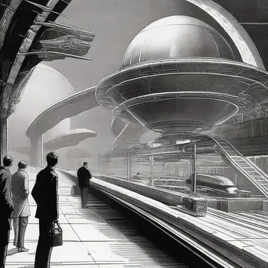The momentously advanced technology in the science fiction novel allowed characters to travel through time.