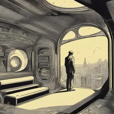 The momentously advanced technology in the science fiction novel allowed characters to travel through time.