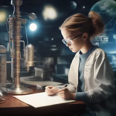 The learned person immersed themselves in the world of science fiction, studying futuristic technology and space exploration.