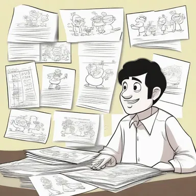 The learned person appreciated cartoons, analyzing the humor and animation techniques used in animated series.