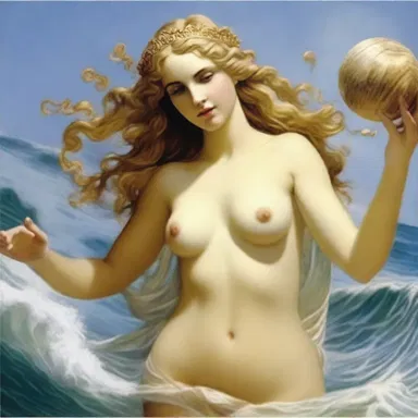 According to Greek mythology, the goddess Aphrodite was born from the foam of the sea, which is compared to a micelle in a colloidal solution.