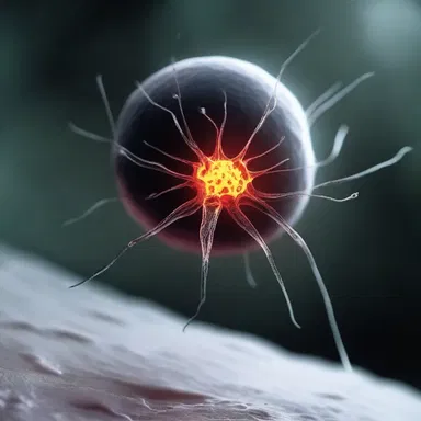 In a horror story, a mysterious substance resembling a micelle is discovered, causing strange and terrifying effects on those who come into contact with it.