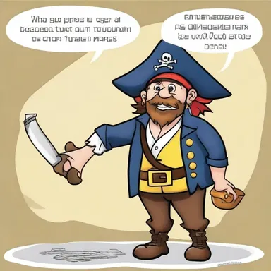 Why was the pirate so good at math? Because he could always counterweight!