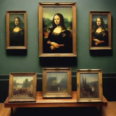 The art dealer unethically forged famous paintings and sold them at exorbitant prices to unsuspecting buyers.