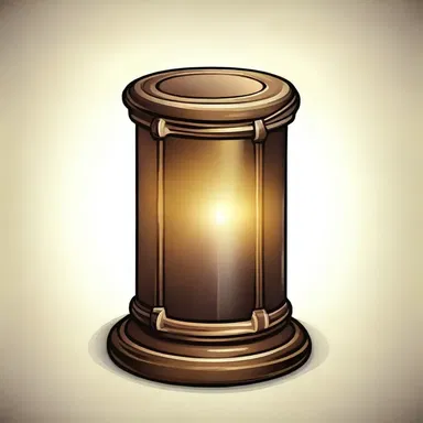 In the realm of magic, the ancient wizards used enchanted cylinders to store and release powerful spells.