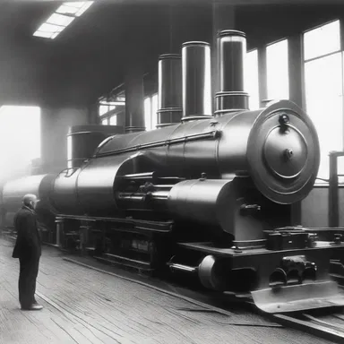 During the Industrial Revolution, the invention of the steam engine with a piston chamber (cylinder) marked a significant milestone in historical technological advancement.