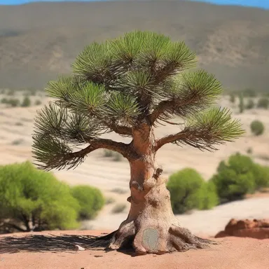 In certain religious ceremonies of the indigenous tribes, the pinon pine is used as a symbol of purification and connection to the divine