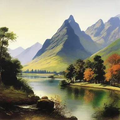 The author used elaborate descriptions of scenery, which were inessential but added vividness to the novel.