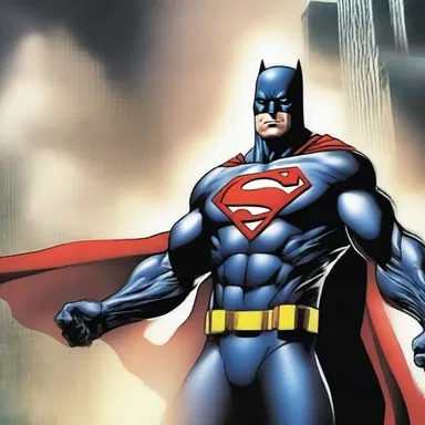 The superhero's powerful exhalation blew away the villain, saving the city from imminent disaster.