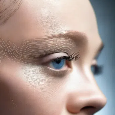 In the futuristic world of the novel, people can alter their dermal appearance with just a thought.
