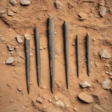 During the archaeological dig, ancient dermal tools were discovered.