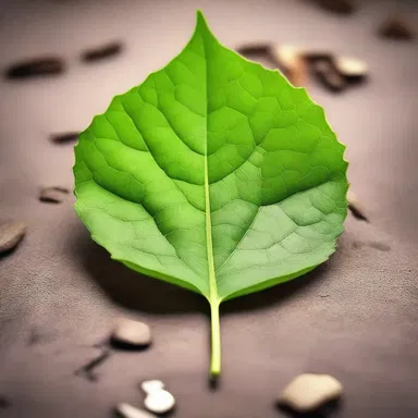 In the novel, the protagonist noticed a lyrate leaf falling gently to the ground, symbolizing the end of an era.