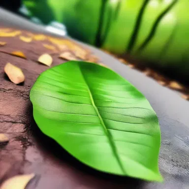Why did the lyrate leaf cross the road? To reach the other side and compose a leafy melody!
