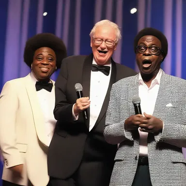 The congeniality between the comedians resulted in an evening filled with laughter and joy.