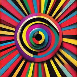 A dynamic digital art movie poster of the highest quality