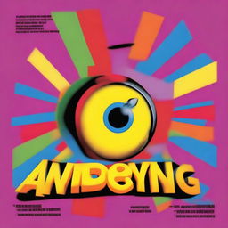 A top-notch digital art movie poster featuring an object designed to look annoying