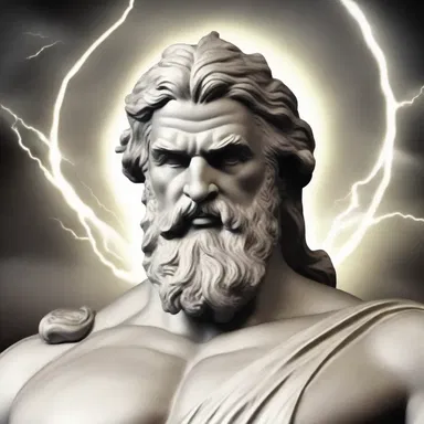 Zeus was highly regarded as the king of the gods in Greek mythology.