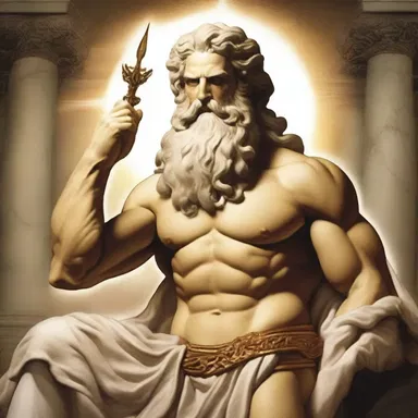 Zeus was highly regarded as the king of the gods in Greek mythology.
