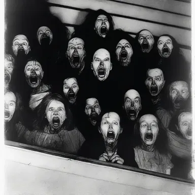 The horror movie was highly terrifying and kept the audience on the edge of their seats.
